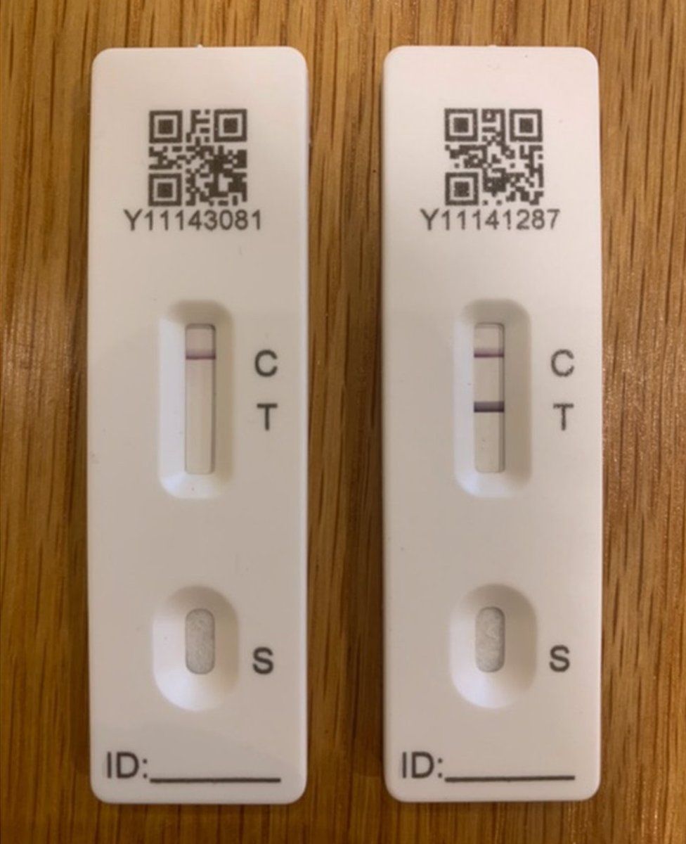 What Does A Positive COVID 19 Lateral Flow Test Result Look Like 